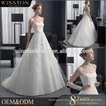 2016 New Design Custom Made wedding dress factory